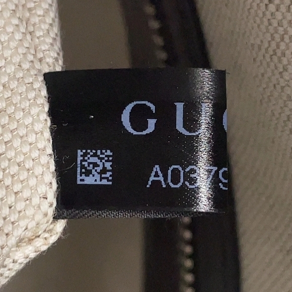 SALE! Authentic Gucci GG Black Embossed Leather Briefcase Tote W Dust Bag UNISEX - Picture 6 of 15